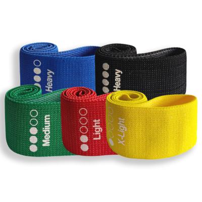 China Comfortable Printing Logo Fitness Women Sports Hip Cloth Resistance Band for sale