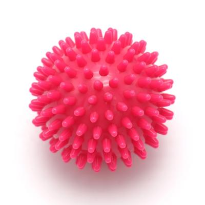 China Hot Selling Deep Spike Set of PVC Foot Compact Hand Fitness Exercise Massage Balls for sale