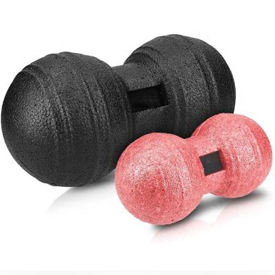 China Wholesale Custom EPP Logo High Density PPE Foam Massage Ball Roller Peanut Massage Ball Set for sale