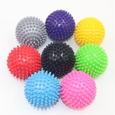 China Customized Eco-friendly PVC PVC Fitness Muscle Therapy Massage Semi Massage Yoga Ball for sale