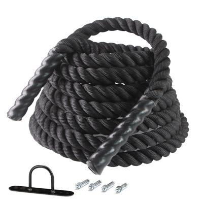 China Jump Battle Plastic Weighted Rope For Fitness Skipping Rope For Gym Training Aerobics Exercise for sale