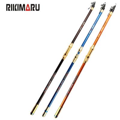 China Carbon Rikimaru Surfboard Fiber Fishing Rod Sea Fishing Pole 3m 4m 4.5m Distance Casting Baitcasting for sale