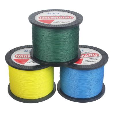 China Rikimaru Float Marker 500m RX4 Strands Braid 10LB-100LB Deep Sea PE Line Braided PESCA Multifilamento Fishing Lines for sale