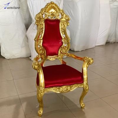 China Wedding Wholesale Cheap Event Party King Back High Throne Chairs Wedding for sale