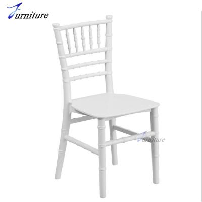 China Wholesale White KD Polycarbonate PP Kids Chiavari Chair Wedding for sale