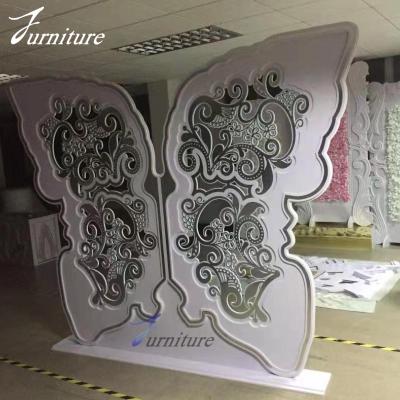 China Knock Down Wedding Decoration Cake Table Wrapping Design for sale