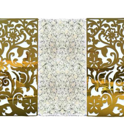 China KD build & easy delivery wedding flower wall backdrops for wedding events for sale