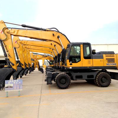 China Hotels High Performance 6 Ton Wheel Excavator XE60WD for sale