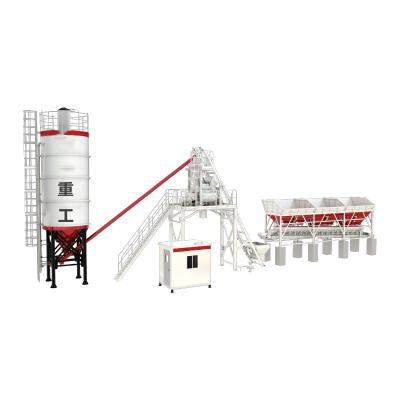 China Hotels famous brand 30m3/h concrete batching plant HZS30G for sale for sale