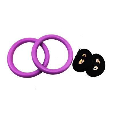 China Wholesale Customized Strength Muscle ABS Gym Flight Plastic Ring With Nylon Strap for sale