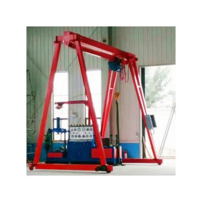 China Gantry Crane Factory Direct Sale 01 mobile rubber tyred gantry crane 10 tons 5 ton mobile gantry crane mini gantry crane 10tons for sale