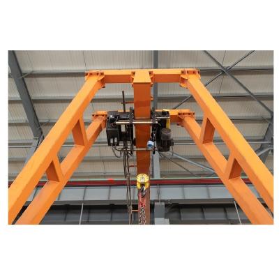 China Gantry Crane Direct Selling 01 indoor semi gantry crane 1ton  portable gantry crane gantry crane 5 ton price for sale