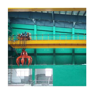 China Bridge Crane Factory Price 150 Ton Overhead Crane Manual Bridge Crane Grab Overhead Crane for sale