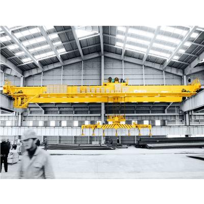 China Bridge Crane Chinese Factory Price Single Girder Overhead Crane Crane 10ton Bridge Electromagnetic Overhead Crane for sale