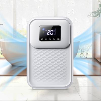 China Intelligent Car Basement Dehumidifier Led Smart Touch Air Dehumidifier Home Remote Control Mini Dehumidifier for sale