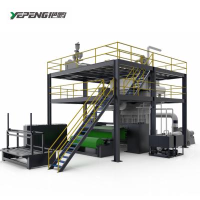 China Yanpeng Hotels New Designed PP Single Beam Unwoven Fabric Machine for sale