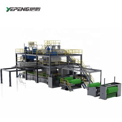 China Building Material Stores PET Non Woven Fabric Making Machinery for sale