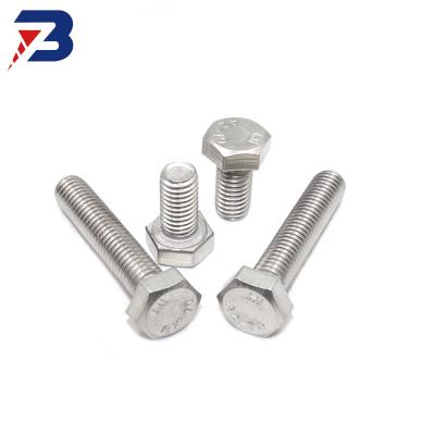 China gb5783 gb5785 scm435 s275 g8.8 m1.5 4mm 4mmx35mm 5x12mm m23 m160 a325 309 stainless steel 316ss hex anti-corrosion furniture wring bolt inch power 1.4841 for sale