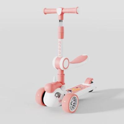 China 3 wielen scooters voor kinderen kick scooter voor peuters 3-6 jaar oud jongens en meisjes scooter met licht op wielen Te koop