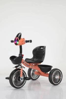 China LED Light And Music Kids Trike Front Pedal Bicycle For Children 3-8 Years Old for sale