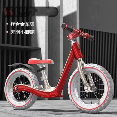 China Balance Bikes Kids Toddler First Air Tires Learning Bike Big Wheels Max Load 50kg for sale