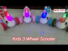 3 Wheel Scooters For Kids Kick Scooter For Toddlers 3-6 Years Old Boys And Girls Scooter With Light