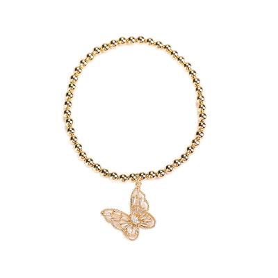 China FASHIONABLE promotion high quality low price sale butterfly bracelet whole butterfly bracelet for girl for sale