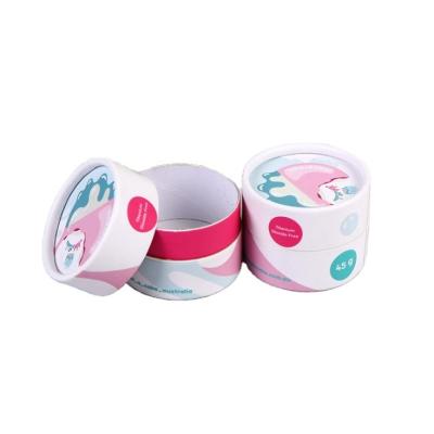 China Wholesale Recycled Printing Materials Colorful Round Box Small Soap Cylinder Paper Box With Lid for sale