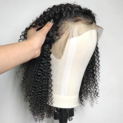 China 2021 Wholesale Hot Selling Curly Curly Cuticle Aligned Human Hair Full Lace Wigs Unprocessed Brazilian Virgin Hair for sale