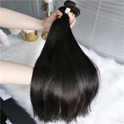 China Factory Direct Supplier Straight 10a Cuticle Aligned Straight Hair Bundles Natural Color Hair Extension for sale