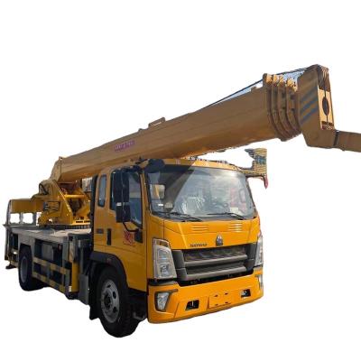 China CRANE TRUCK Isuzu Mounted Truck Crane Truck Flatbed Tow Truck Mounted Crane for sale