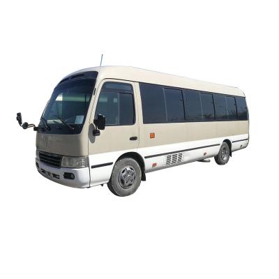 China Japanese Toyota Bus Coaster Used Second Hand Bus Coaster Passenger Bus Medium < 4L for sale