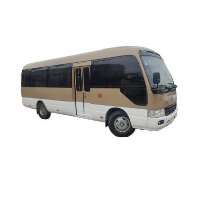 China Bus Origin Japan Toyota Second Hand Coaster, Used Shuttles in Work Condition and Low Price < 4L for sale