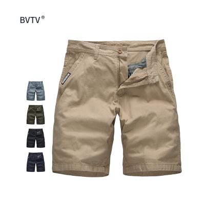 China Cargo Casual Mens Anti-wrinkle Custom Khaki Cotton Print Shorts for sale