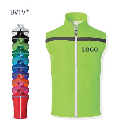 China Volunteer Advertising Safety Reflective Custom Cycling Reflective Vest for sale