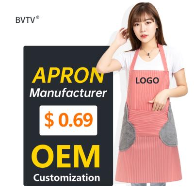 China Waterproof And Can Wipe Hands OEM Apron Manufacturer Special Household Super Waterproof Apron for sale