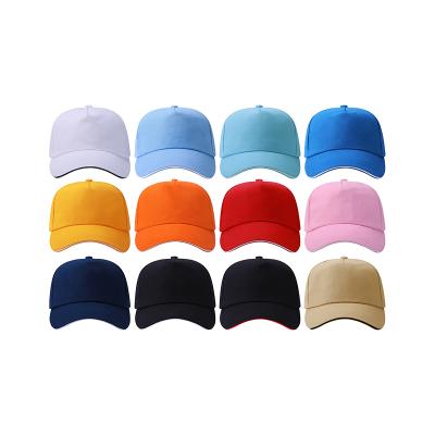 China 100% Cotton 6 Panel Plain Sports Embroidery Baseball Cap Women Men Commoners Hat for sale