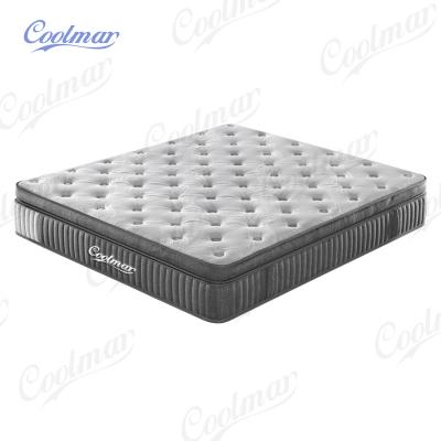 China Good Quality Foldable Deep Sleep 5 Zone Pocket Spring Foam Mattress Roll Package Selling Mattress Online Hotel for sale