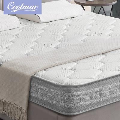 China Foldable Queen Mattress Single Pocket Box Springs For Beds Soft Spring Double Bed Mattresses for sale