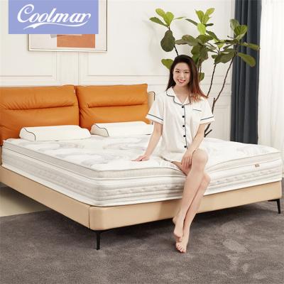 China New Design King Size Hotel Mattress Memory Gel Luxury Cool Single Beds Hypoallergenic Foam Bed Base Double Beds Luxury Mattress for sale