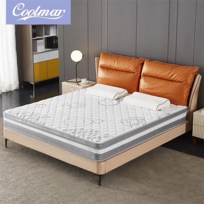 China Best Price Memory Foam Pillow Hypoallergenic Memory Foam Pillow Top Double Bed Pocket Spring Mattress for sale