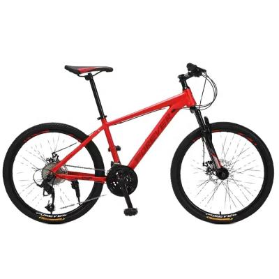 China Wholesale hot 2021 24-26 inch 27 speed full aluminum alloy frame bicycle suspension/bicicleta mountain bike for younger students and adlult for sale