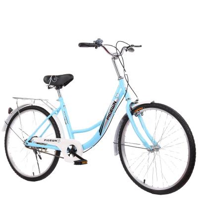 China Hot Selling Fast Delivery Road 26 Inch 7 Speed ​​Classic Womens Ladies City Bike Vintage Bicycle 7 Speed for sale