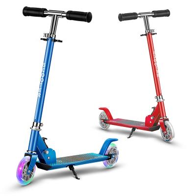 China High Quality Popular Adjustable Height Magnesium-Aluminum Alloy Steering Handle Kick Scooter for sale