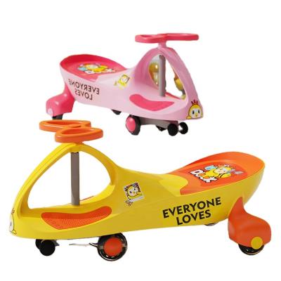 China New Design Fashionable China Children Baby Kid Push Ride On Swing Twisting Car for sale