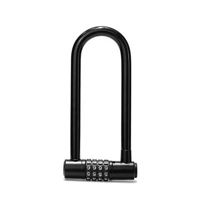 China Waterproof Special Steel Electric Motorcycle U Shape Combination Bike Lock High Security Anti Theft Bicycle Lock for sale