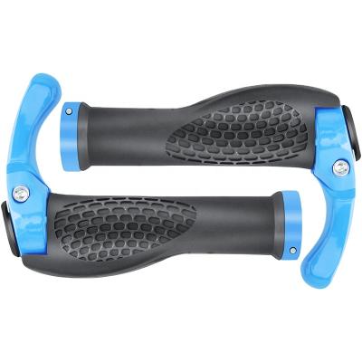 China Fashionable Mountain Bike Grip Cover Aluminum Alloy PP Horn Bicycle Grips MTB Road Bike For Bicycle Parts for sale