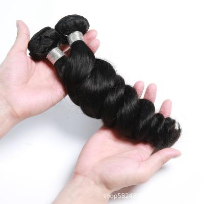 China 100% Raw Virgin Human Hair Bundles Loose Wave Hair Bundles Products Brazilian Natural Hair Extension Wholesale Sellers for sale