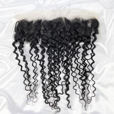 China Loose Wave 13*4 Real Deep Wave Lace Front Wig People Shunfa Front Wig Part Lace Frontal Hair Piece for sale