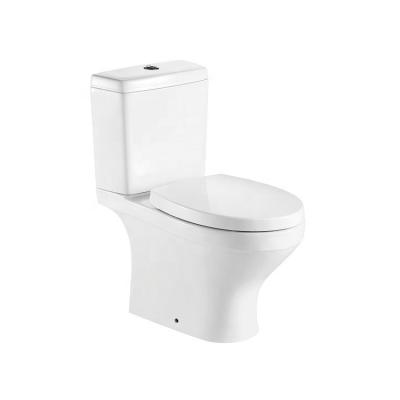 China Sanitaryware Sanitaryware New Design Modern Bathroom Double-Flow Ware Two Piece Toilet for sale